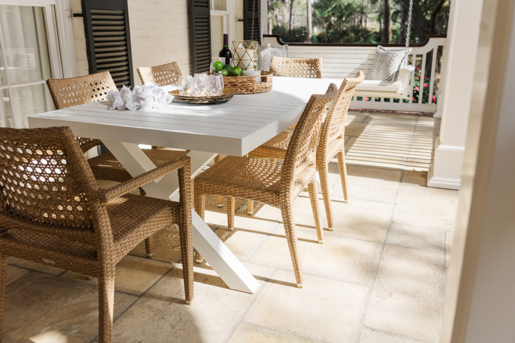 Building Revit Family Patio Table Chair